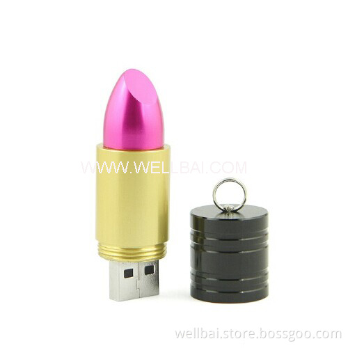 2015 Valentine's Day Gift! Full Capacity Metal Lipstick USB